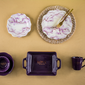 طقم عشاء بورسيلين 32 قطعة