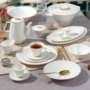 طقم سفره من اللؤلؤ - 60 قطعة