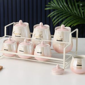 طقم توابل 8 قطع - flower