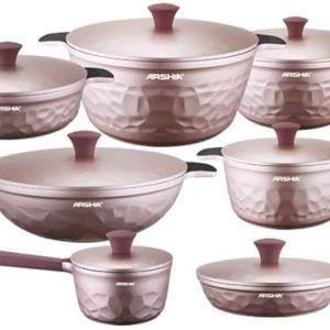 طقم حلل ارشيا دايموند 16 قطعة - ARSHIA HIGH COPY