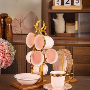 طقم قهوة اليجانت 14 قطعة