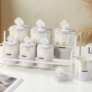 طقم توابل 8 قطع - مودرن