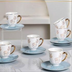 طقم قهوة 12 قطعة - Elegant