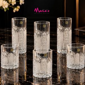 طقم كريستال 12 قطعة 501